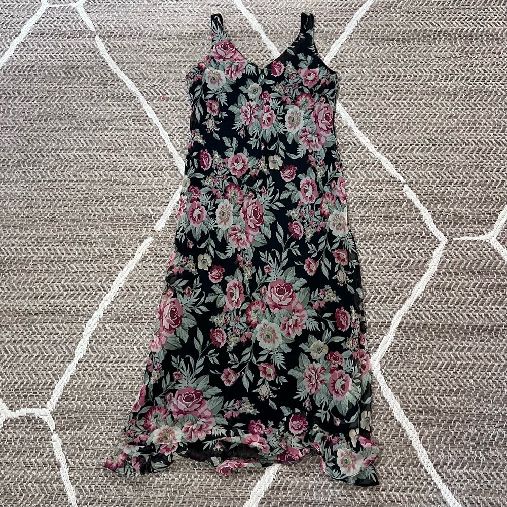 Positive Attitude Floral dress Sz 16